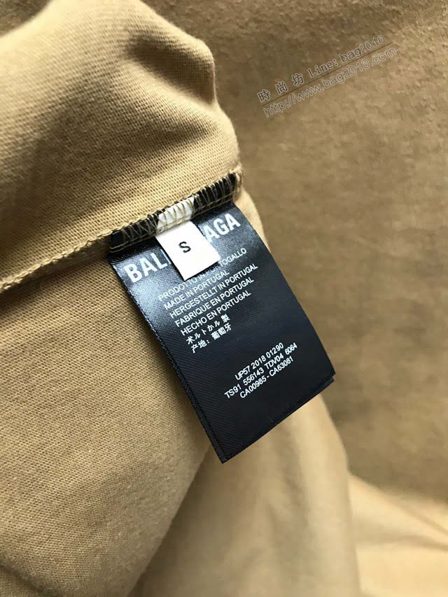 Balenciaga男T恤 2020新款 頂級版本 巴黎世家男短袖衣  tzy2428